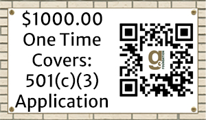 Sponsor our 501(c)(3) application