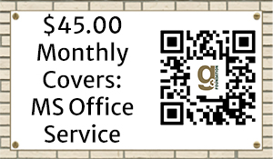 Sponsor our  monthly Microsoft Office costs